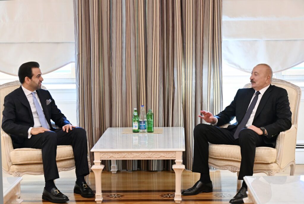 İlham Əliyev Müsəlman Ağsaqqalları Şurasının baş katibini qəbul edib 17893737992994163866 6aa7aef0ec349